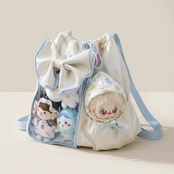 Kawaii Ita Backpack for Plushies and Pins — ita backpack detail view