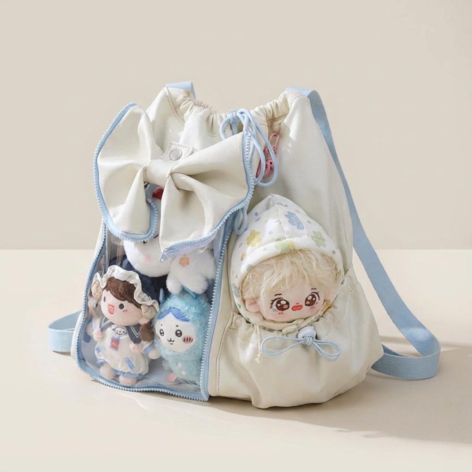 Kawaii Ita Backpack for Plushies and Pins Kawaii Ita Backpack for Plushies and Pins — ita backpack detail view