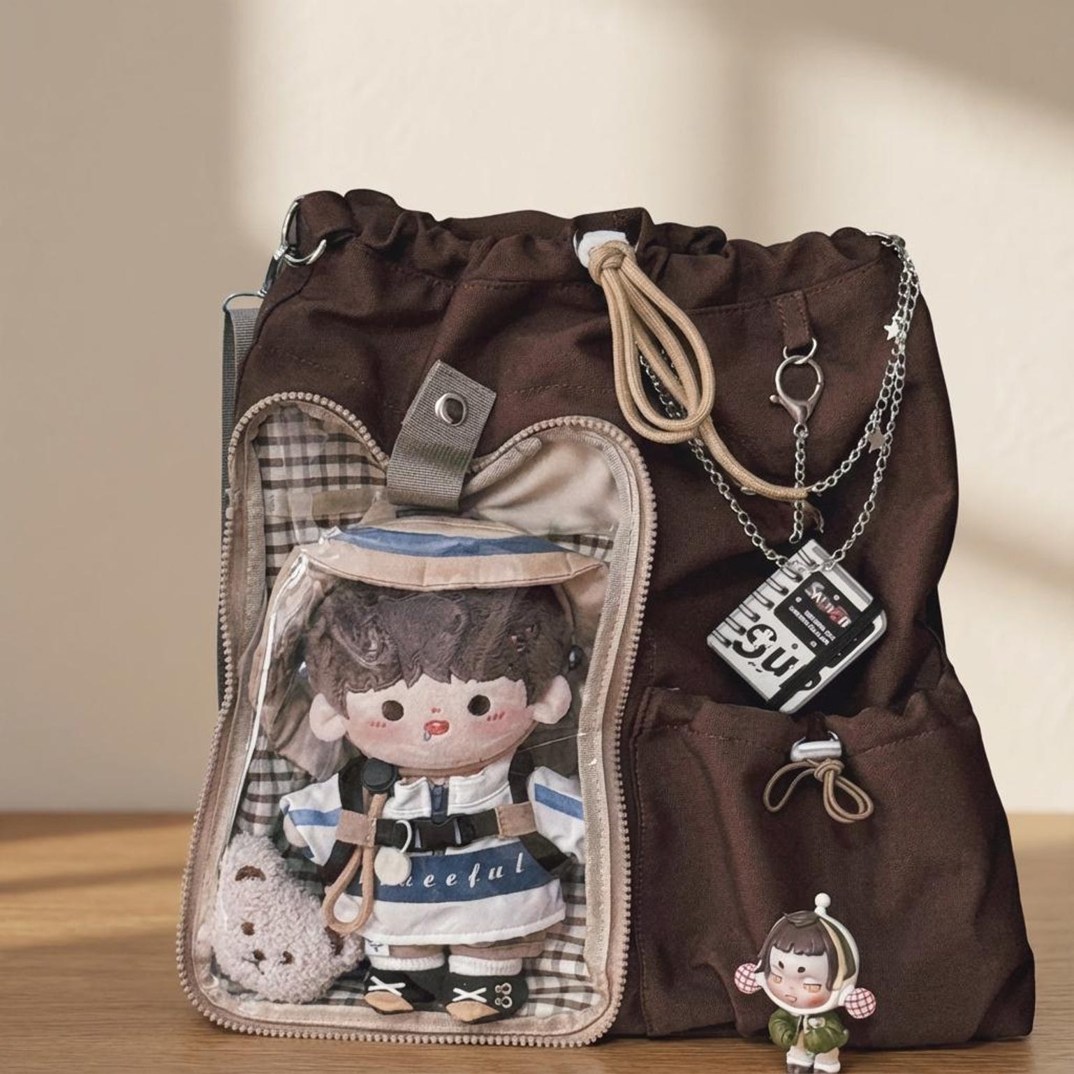 Kawaii Ita Backpack for Plushies and Pins Kawaii Ita Backpack for Plushies and Pins — ita backpack detail view
