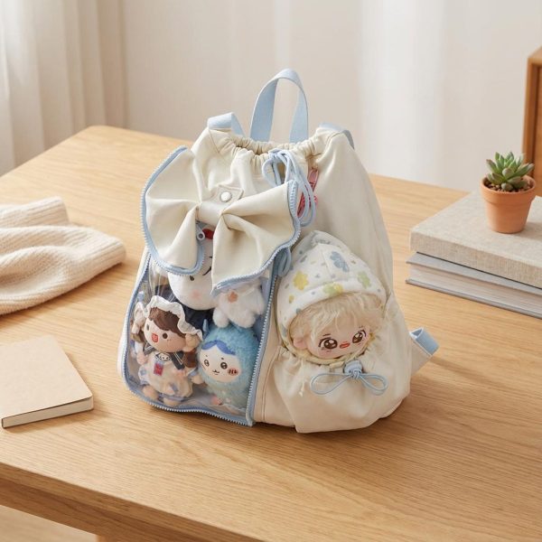 Kawaii Ita Backpack for Plushies and Pins — ita backpack detail view