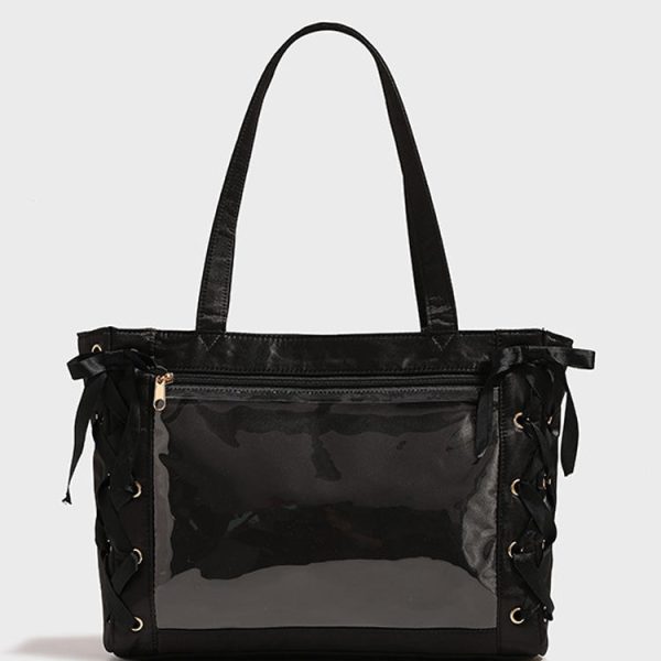 Lace Ita Bag — ita bag with clear display window