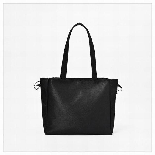 Large Ribbon Ita Tote Bag — ita tote bag detail view