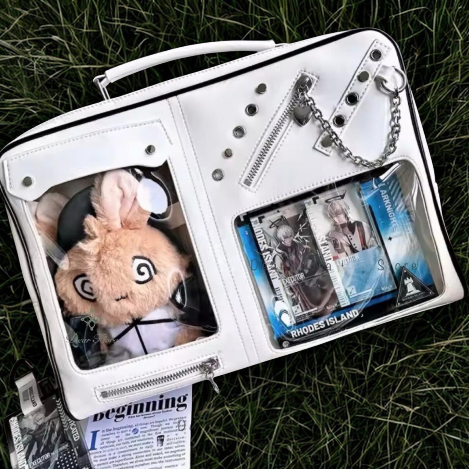 Mini Black Convertible Ita Bag Mini Black Convertible Ita Bag — mini ita bag detail view
