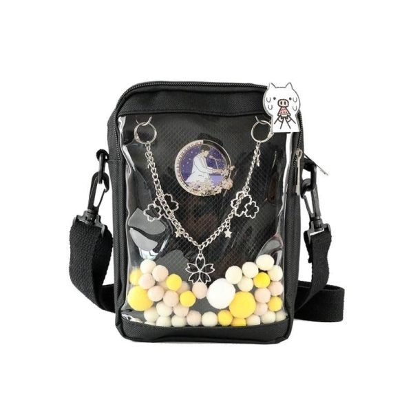 Mini Ita Crossbody Bag — crossbody ita bag with clear display window