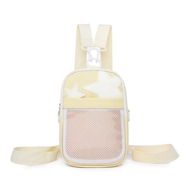 Mini Star Ita Bag with Clear Window for Pin Display — mini ita bag detail view