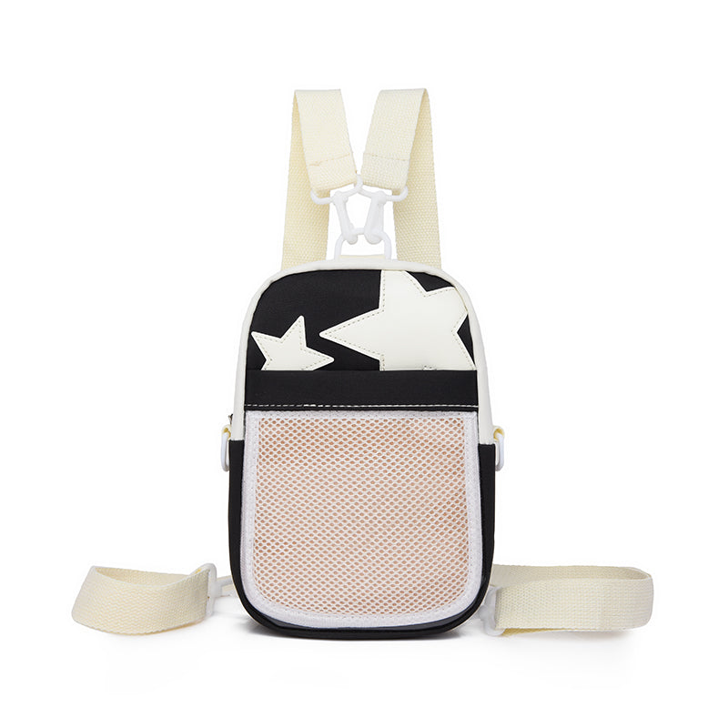 Mini Star Ita Bag with Clear Window for Pin Display Mini Star Ita Bag with Clear Window for Pin Display — mini ita bag detail view