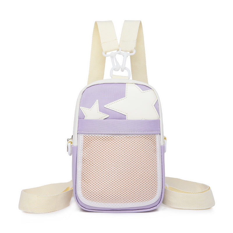 Mini Star Ita Bag with Clear Window for Pin Display Mini Star Ita Bag with Clear Window for Pin Display — mini ita bag detail view
