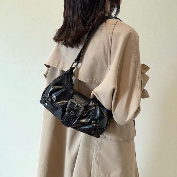 Mini Vintage Shoulder Bag — crossbody ita bag detail view