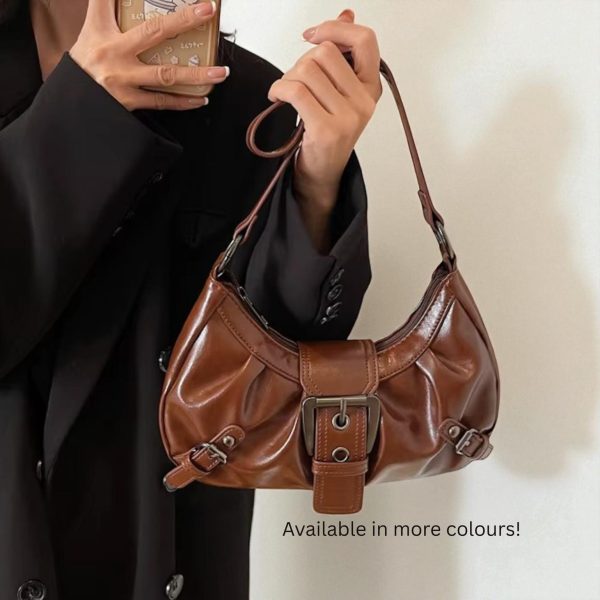 Mini Y2K Vintage Shoulder Bag for Pin Display