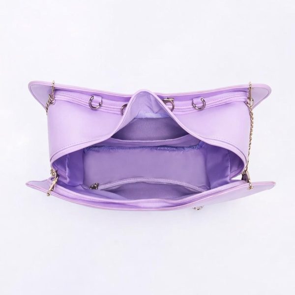 Pastel Convertible Bag with Clear Window for Pin Display — ita bag detail view