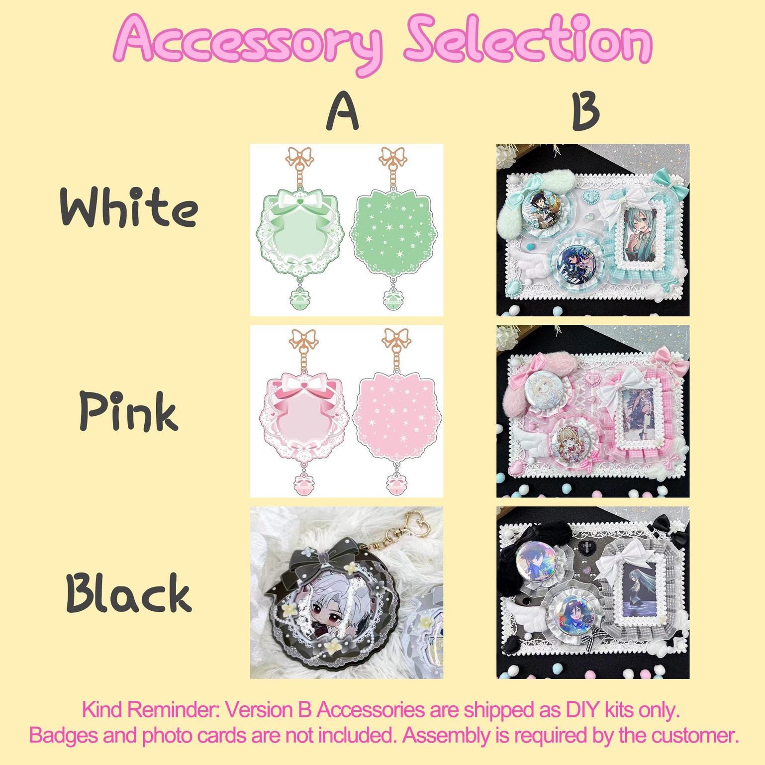 Pink Kawaii Convertible Ita Bag with Clear Window for Plushies and Pins Pink Kawaii Convertible Ita Bag with Clear Window for Plushies and Pins — ita bag detail view