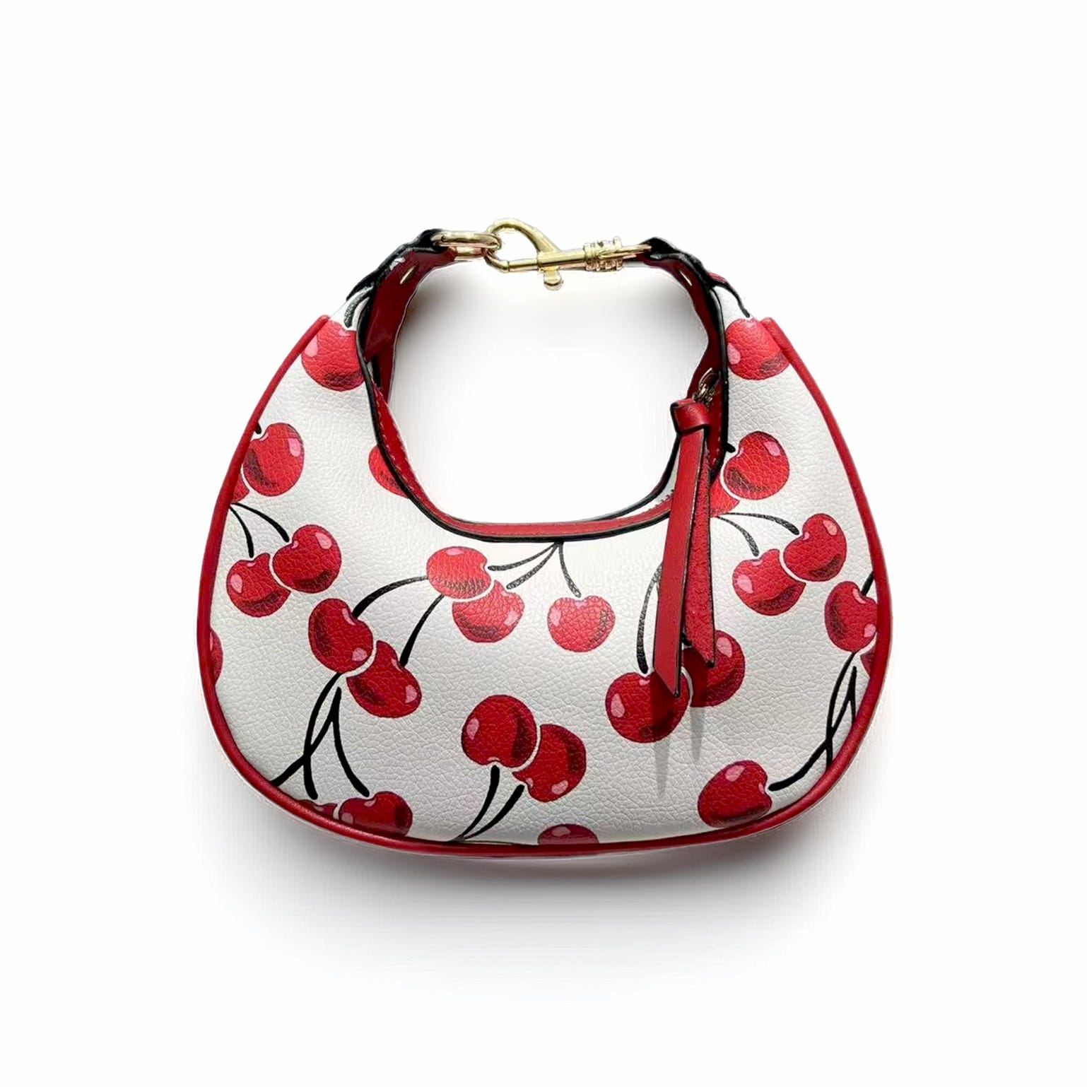 Red Cherry Convertible Bag Red Cherry Convertible Bag — ita bag detail view