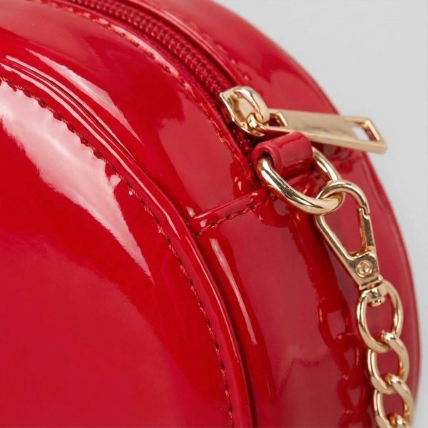Red Cherry Convertible Bag — ita bag detail view