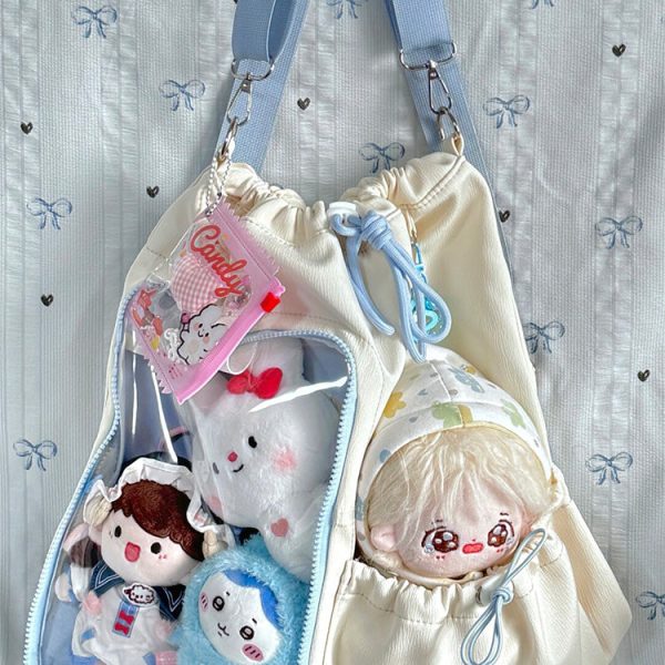 Ring Canvas — ita bag with clear display window
