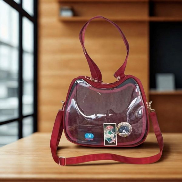 Small Black Convertible Ita Bag — mini ita bag detail view