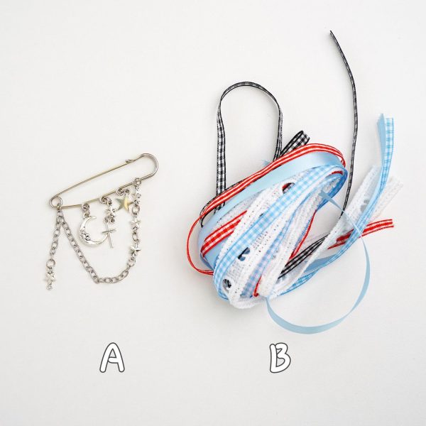 Small Black Convertible Ita Bag with Clear Window for Plushies and Pins — mini ita bag detail view
