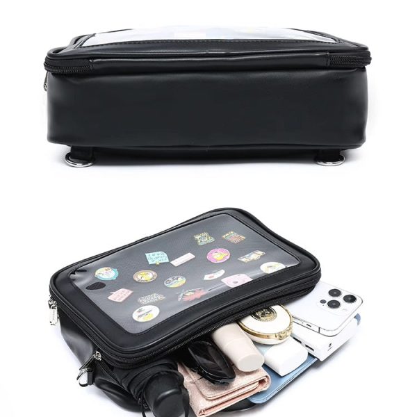 Small Ita Bag for Plushies and Pins — mini ita bag detail view