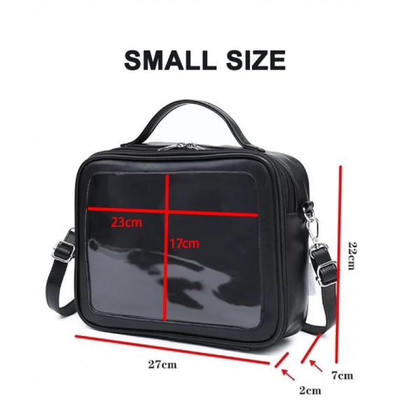 Small Ita Bag for Plushies and Pins — mini ita bag detail view