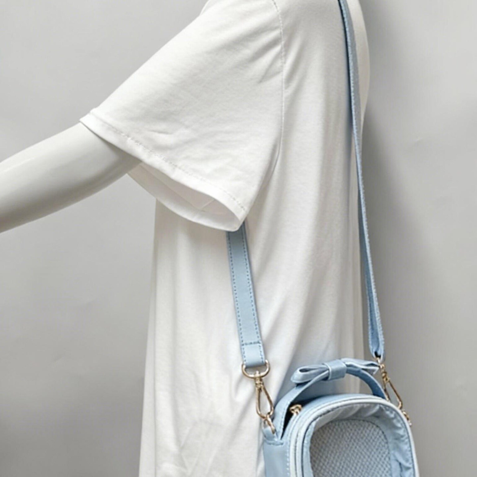 Small Ita Crossbody Bag with Clear Window for Plushies and Pins Small Ita Crossbody Bag with Clear Window for Plushies and Pins — crossbody ita bag with clear display window