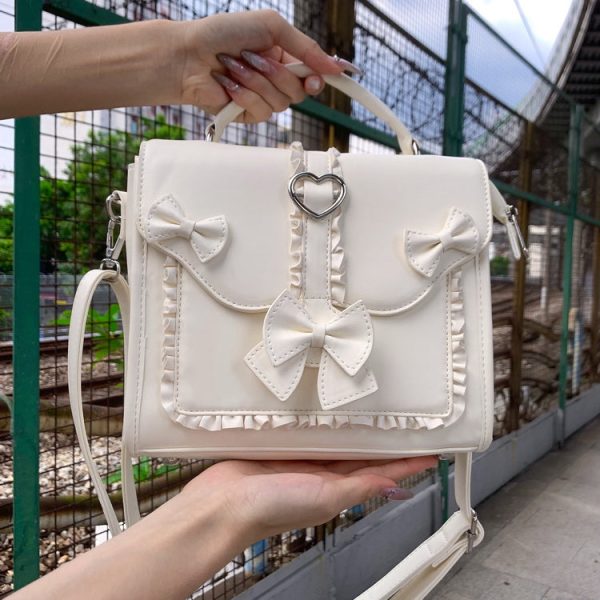 Small Ita Shoulder Bag — crossbody ita bag with clear display window