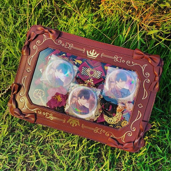 Tote Bag with Included Insert for Plushies and Pins — ita tote bag detail view