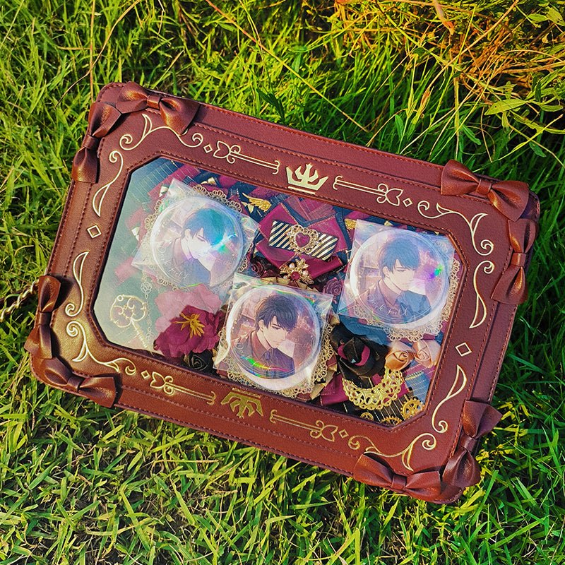 Tote Bag with Included Insert for Plushies and Pins Tote Bag with Included Insert for Plushies and Pins — ita tote bag detail view