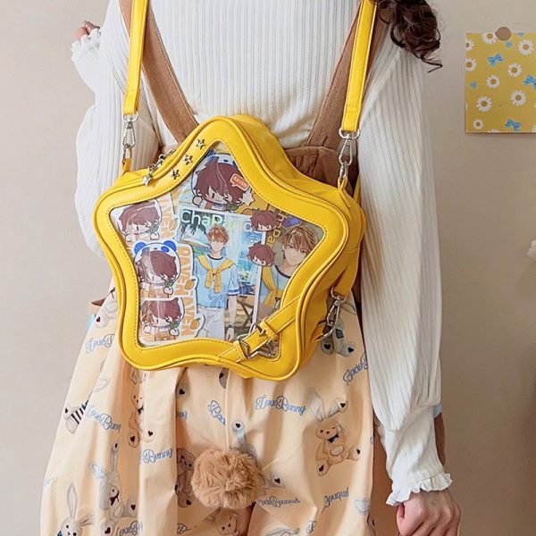 Y2K Star Ita Backpack — ita backpack detail view