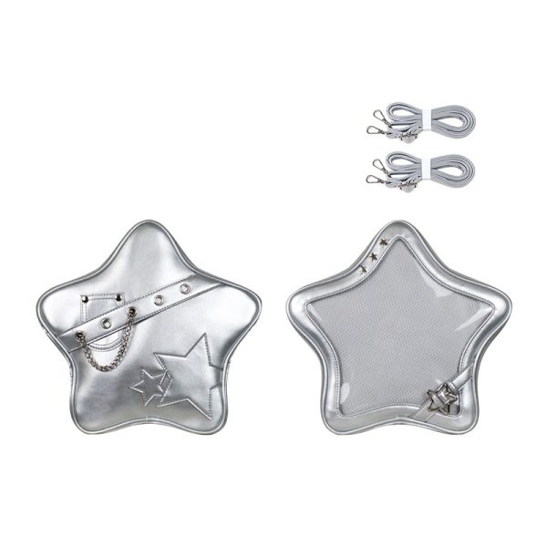 Y2K Star Ita Backpack — ita backpack detail view