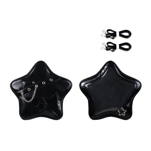 Y2K Star Ita Backpack — ita backpack detail view