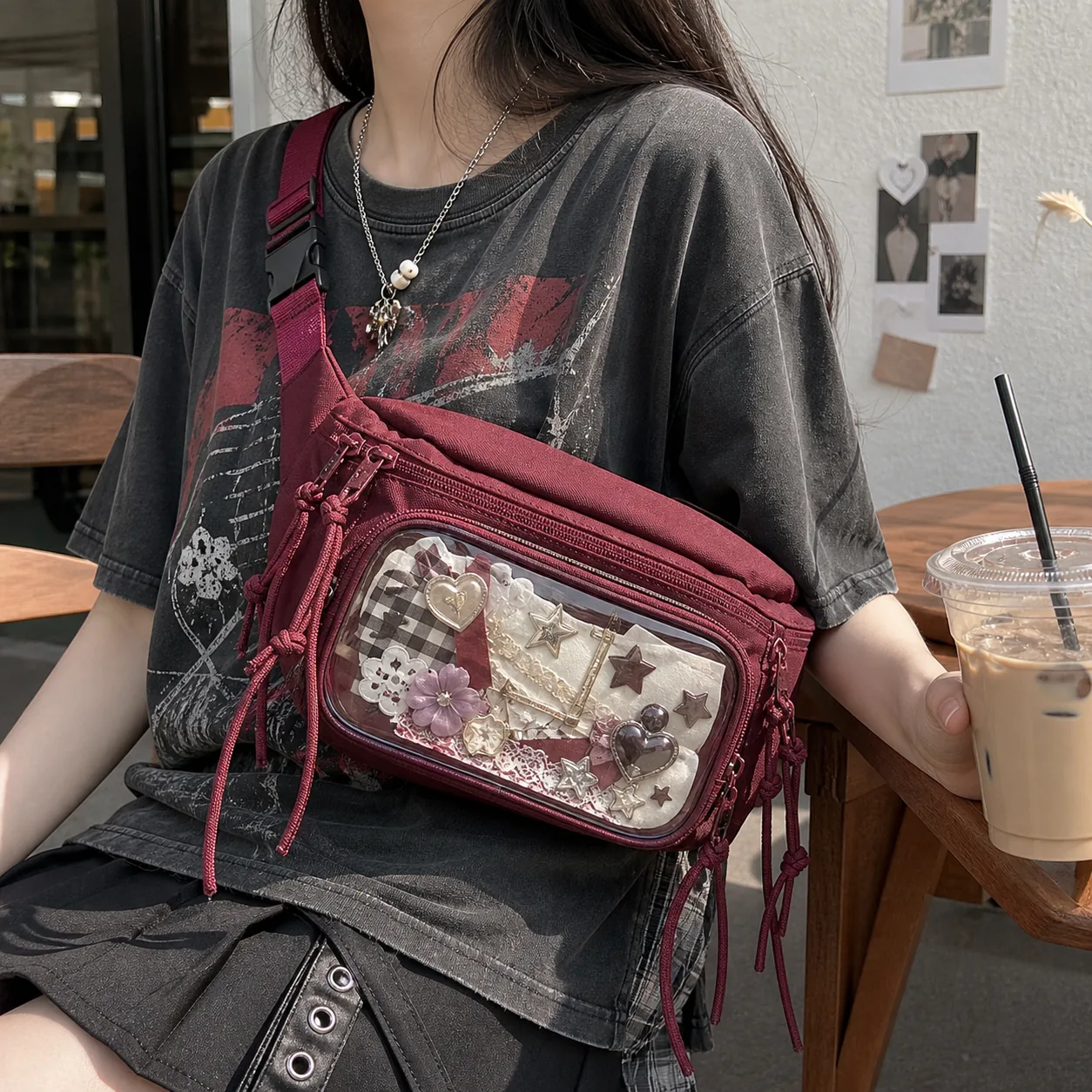 Ita Bag with Clear Window Ita Bag with Clear Window