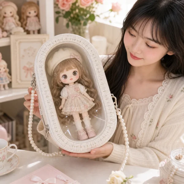 Bag with Clear Window for Plushies and Pins
