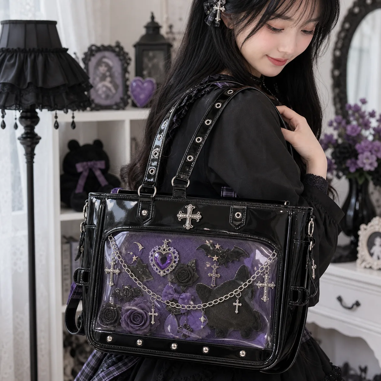 Ita Shoulder Bag for Plushies and Pins Ita Shoulder Bag for Plushies and Pins