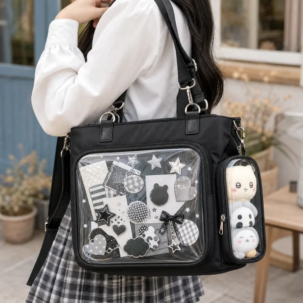 Convertible Ita Bag for Pin Display