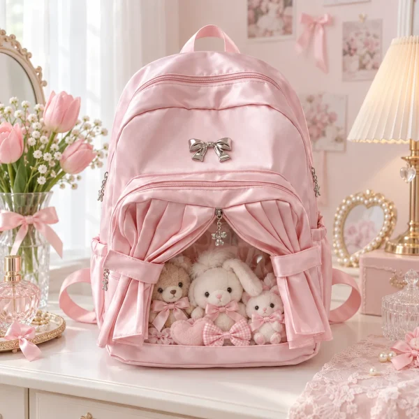 kawaii-coquette-ita-backpack-with-clear-window-for-plushies-and-pins featured product image - YourItBag
