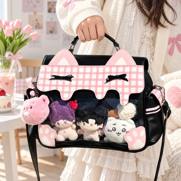 large-cat-convertible-ita-bag-with-clear-window-for-plushies-and-pins featured product image - YourItBag