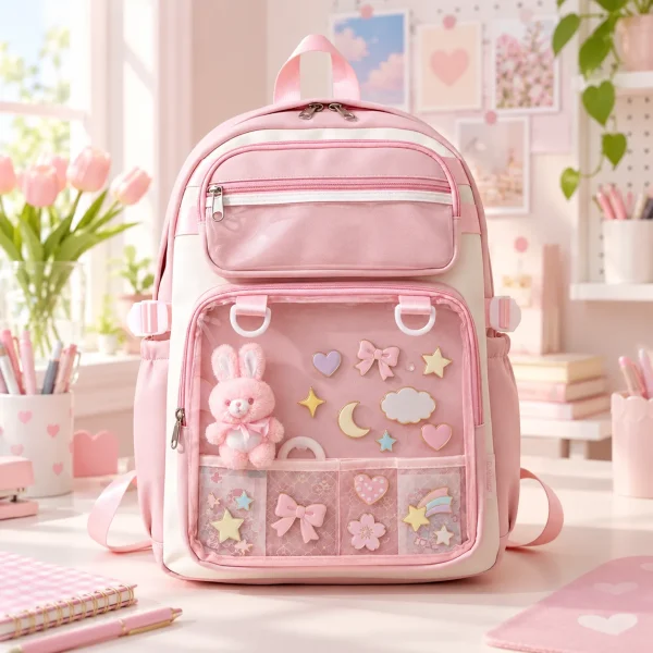 pastel-kawaii-ita-backpack-for-plushies-and-pins featured product image - YourItBag